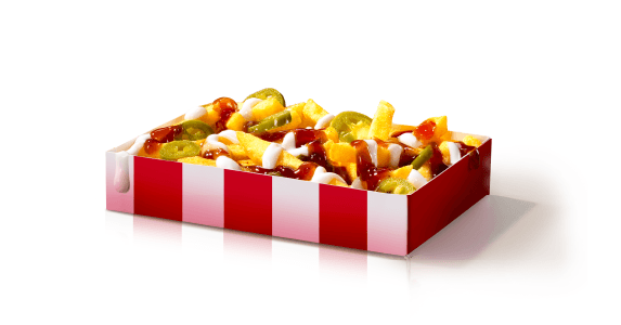 LOVE ON FIRE LOADED FRIES