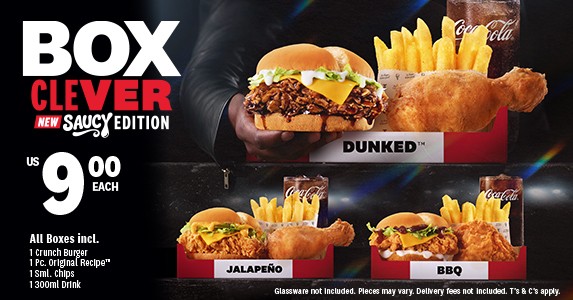 BOX CLEVER LUNCH BOX - LUNCH BOX - BBQ CRUNCH