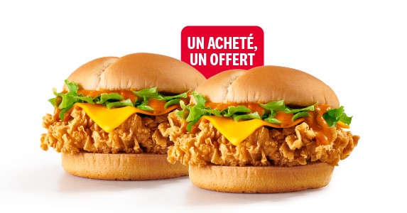 CRUNCH BURGER HOT & CRISPY (épicé)