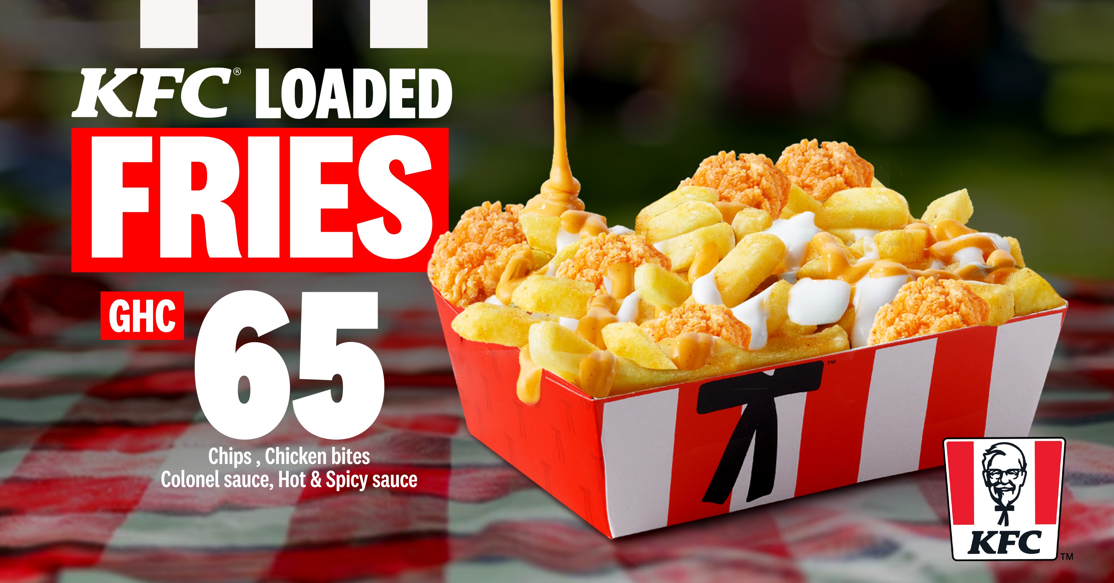 KFC LOADED FRIES