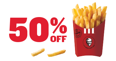 50% Off Large Chips - Sunday Only