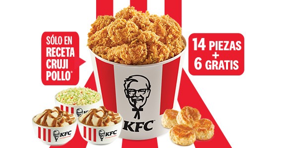 Menú y precios de KFC México