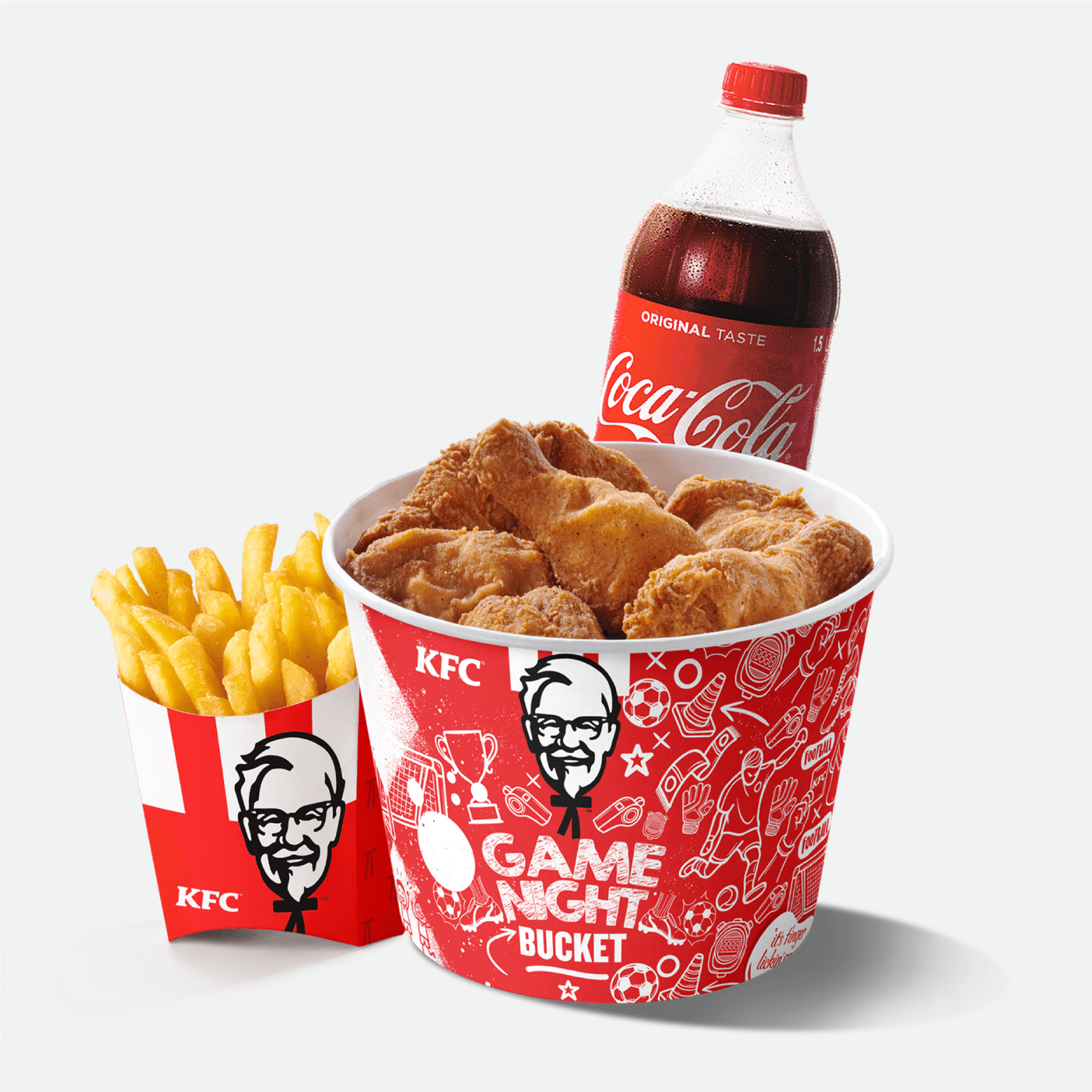 BARGAIN BUCKET OR + 2LT SODA