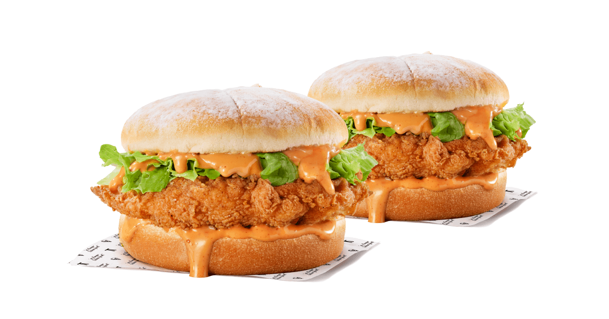 2 X PREGO BURGER