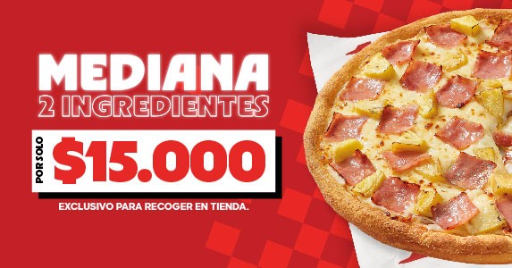 Mediana DOS Ingredientes 🍕