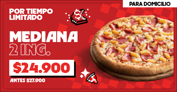 Mediana DOS Ingredientes 🍕
