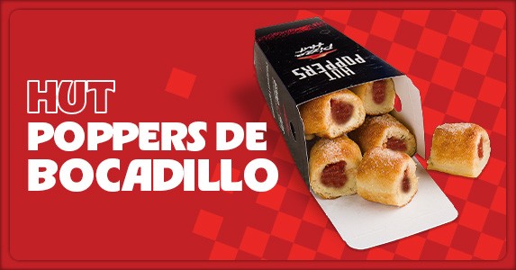Hut Poppers Bocadillo