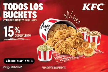 Todos los buckets 15%